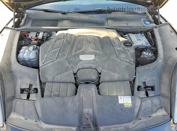 WP1AB2AY6MDA29028 2021 PORSCHE CAYENNE Black ძრავის განყოფილების ხედი
