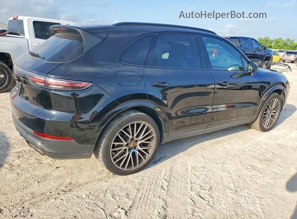 WP1AB2AY6MDA29028 2021 PORSCHE CAYENNE Black უკანა მარჯვენა