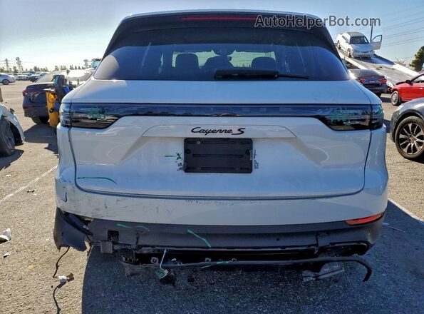 WP1AB2AY8NDA31624 2022 PORSCHE CAYENNE White Հետևի տեսք