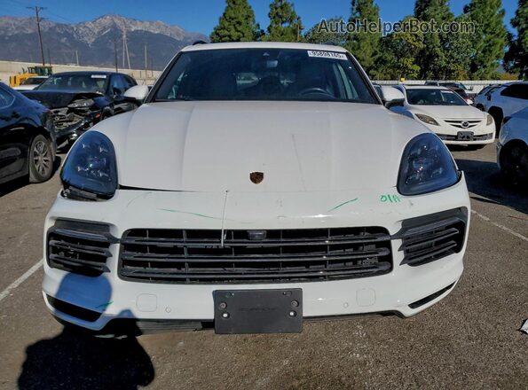 WP1AB2AY8NDA31624 2022 PORSCHE CAYENNE White Դիմացի տեսք