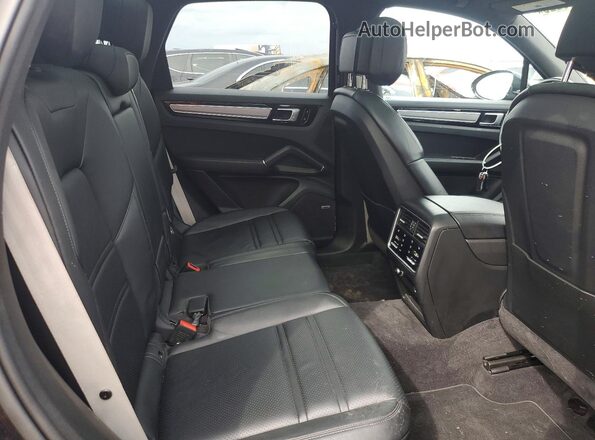 WP1AB2AY9KDA61243 2019 PORSCHE CAYENNE Black Rear seats view