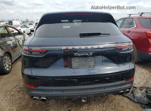 WP1AB2AY9KDA61243 2019 PORSCHE CAYENNE Black Rear view