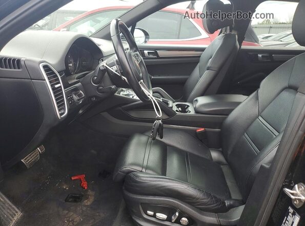 WP1AB2AY9KDA61243 2019 PORSCHE CAYENNE Black Front interior view
