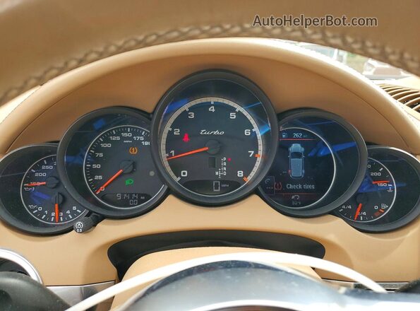 WP1AC2A20GLA88160 2016 PORSCHE CAYENNE Purple Սարքավորումների վահանակի տեսք