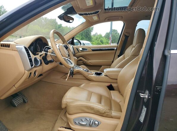 WP1AC2A20GLA88160 2016 PORSCHE CAYENNE Purple Սալոնի դիմացի տեսք