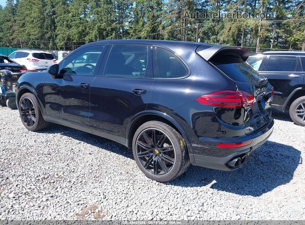 WP1AC2A29GLA88402 2016 PORSCHE CAYENNE Черный Задняя левая четверть