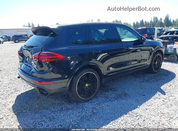 WP1AC2A29GLA88402 2016 PORSCHE CAYENNE Черный Задняя правая четверть