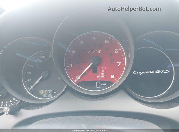 WP1AD2A24GLA72976 2016 PORSCHE CAYENNE White უკანა სავარძლების ხედი