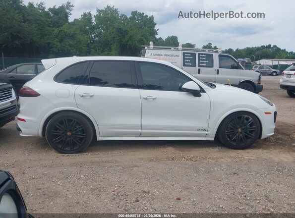 WP1AD2A24GLA72976 2016 PORSCHE CAYENNE White უკანა სალონის ხედი