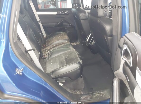 WP1AD2A24HLA83591 2017 PORSCHE CAYENNE Blue Vista de la etiqueta del VIN