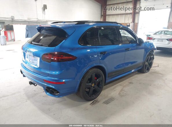 WP1AD2A24HLA83591 2017 PORSCHE CAYENNE Blue Trasero derecho