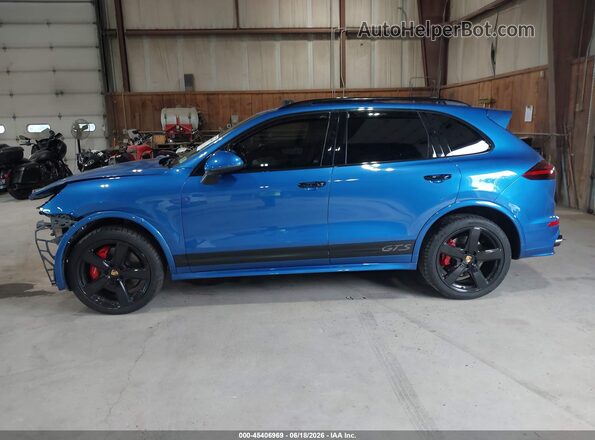 WP1AD2A24HLA83591 2017 PORSCHE CAYENNE Blue 