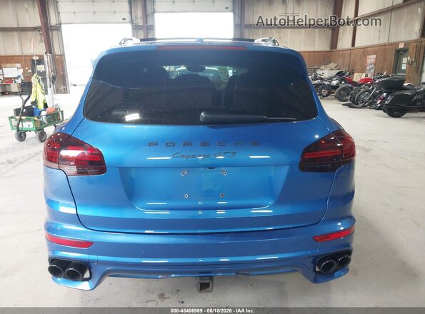 WP1AD2A24HLA83591 2017 PORSCHE CAYENNE Blue 