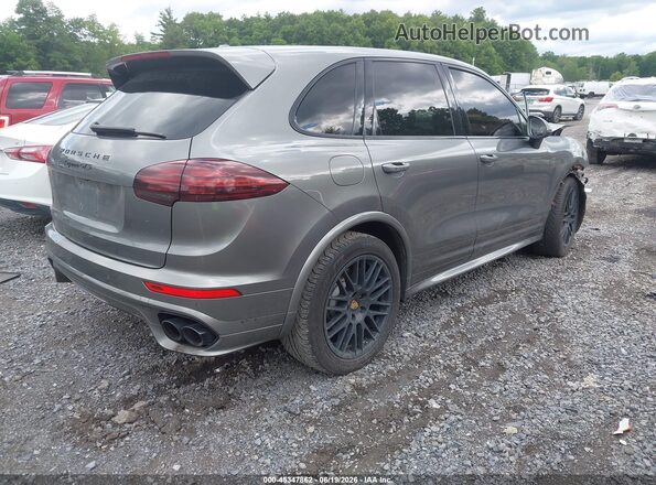 WP1AD2A25GLA77538 2016 PORSCHE CAYENNE Gray Հետևի աջ