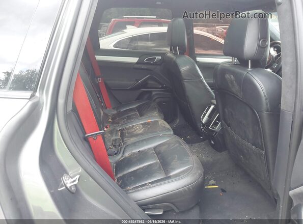 WP1AD2A25GLA77538 2016 PORSCHE CAYENNE Gray VIN կոդի պիտակի տեսք