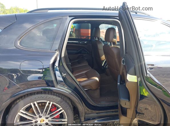 WP1AD2A27HLA82225 2017 PORSCHE CAYENNE Black Vista de la etiqueta del VIN