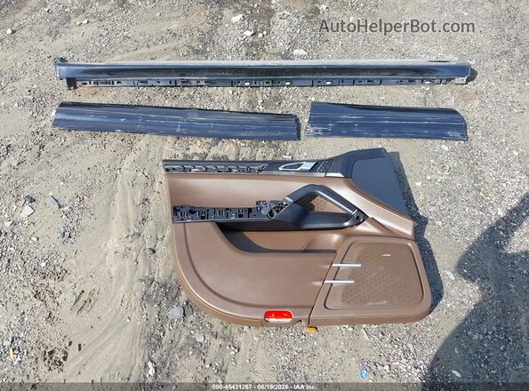 WP1AD2A27HLA82225 2017 PORSCHE CAYENNE Black Vista del cuadro de instrumentos