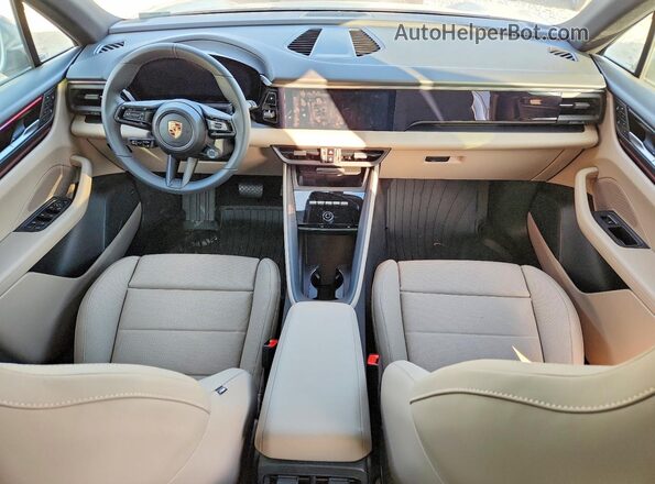 WP1AD2XA3SL076537 2025 PORSCHE MACAN Gray Widok deski rozdzielczej