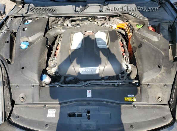 WP1AE2A20HLA71998 2017 PORSCHE CAYENNE Черный Вид подкапотного пространства