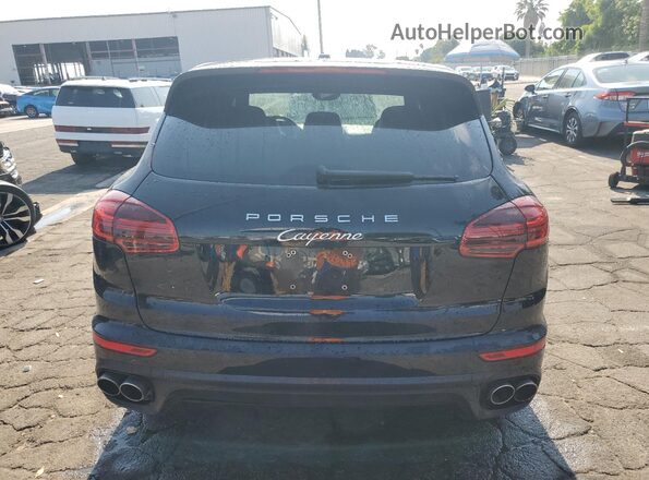 WP1AE2A20HLA71998 2017 PORSCHE CAYENNE Черный Вид сзади