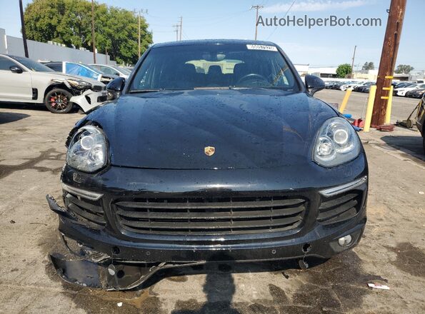 WP1AE2A20HLA71998 2017 PORSCHE CAYENNE Черный Вид спереди