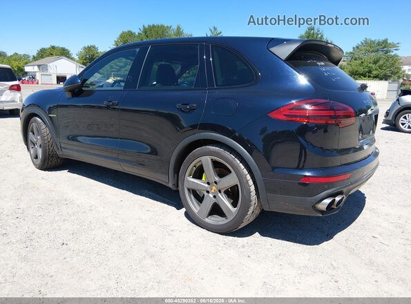 WP1AE2A25HLA75271 2017 PORSCHE CAYENNE Blue Հետևի ձախ