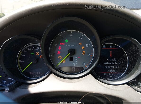 WP1AE2A25HLA75271 2017 PORSCHE CAYENNE Blue Հետևի նստատեղերի տեսք