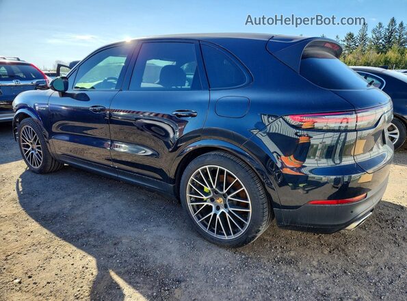 WP1AE2AY0PDA12866 2023 PORSCHE CAYENNE Black Հետևի ձախ
