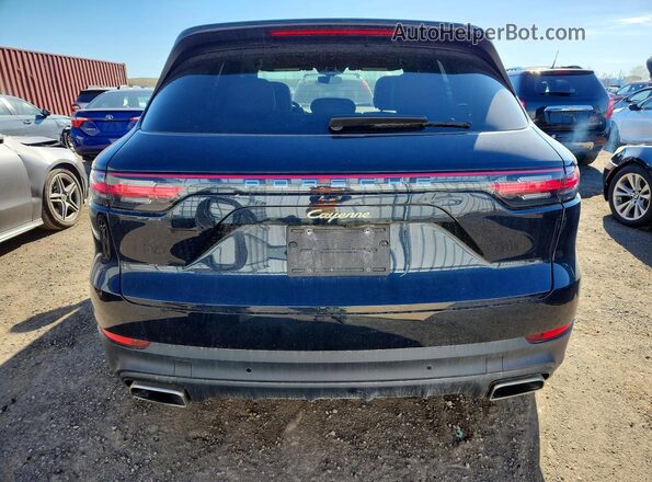 WP1AE2AY0PDA12866 2023 PORSCHE CAYENNE Black Հետևի տեսք