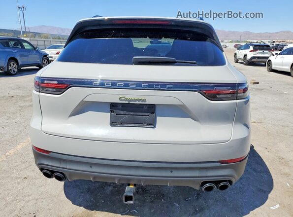 WP1AE2AY6PDA12869 2023 PORSCHE CAYENNE Silver Հետևի տեսք