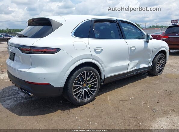 WP1AE2AY8LDA22524 2020 PORSCHE CAYENNE Белый Задняя правая четверть