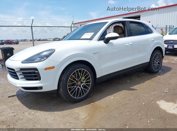 WP1AE2AY8LDA22524 2020 PORSCHE CAYENNE Белый Передняя левая четверть