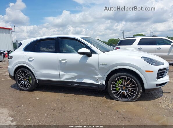 WP1AE2AY8LDA22524 2020 PORSCHE CAYENNE Белый Вид задней части салона
