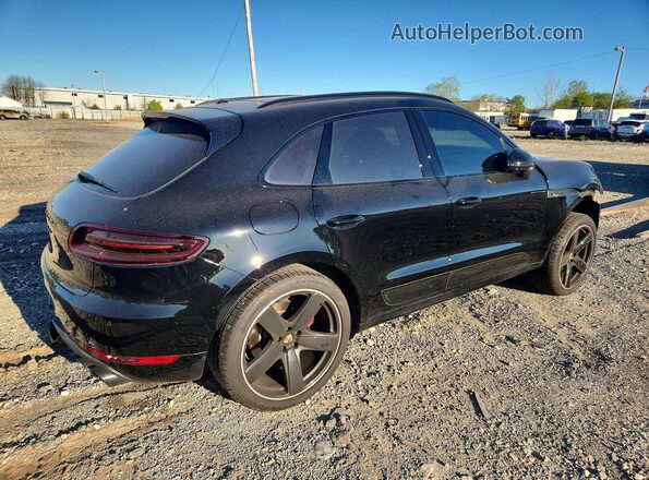 WP1AF2A55HLB60098 2017 PORSCHE MACAN Black Tył prawy