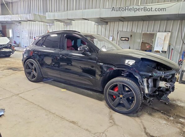 WP1AF2A55HLB60098 2017 PORSCHE MACAN Black Przód prawy