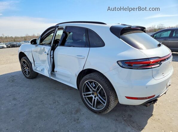 WP1AF2A58MLB60154 2021 PORSCHE MACAN White Задня ліва чверть