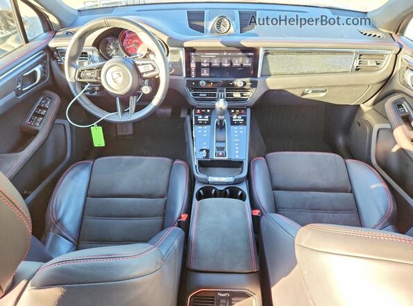 WP1AF2A58PLB56805 2023 PORSCHE MACAN Gray Առջևի վահանակի տեսք