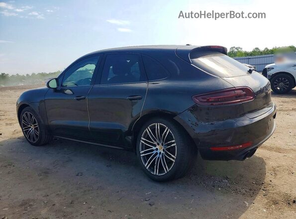 WP1AG2A50JLB61534 2018 PORSCHE MACAN Black Հետևի ձախ