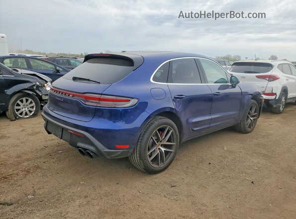 WP1AG2A51PLB39860 2023 PORSCHE MACAN Blue Հետևի աջ
