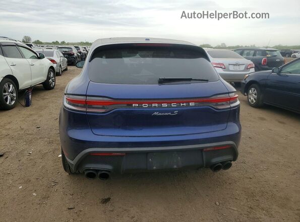 WP1AG2A51PLB39860 2023 PORSCHE MACAN Blue Հետևի տեսք