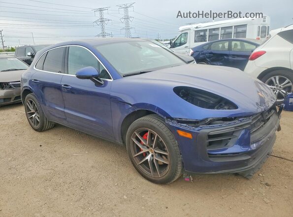 WP1AG2A51PLB39860 2023 PORSCHE MACAN Blue Առջևի աջ