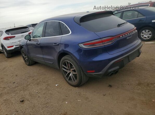 WP1AG2A51PLB39860 2023 PORSCHE MACAN Blue Հետևի ձախ