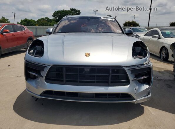 WP1AG2A53MLB51164 2021 PORSCHE MACAN Blue Front view