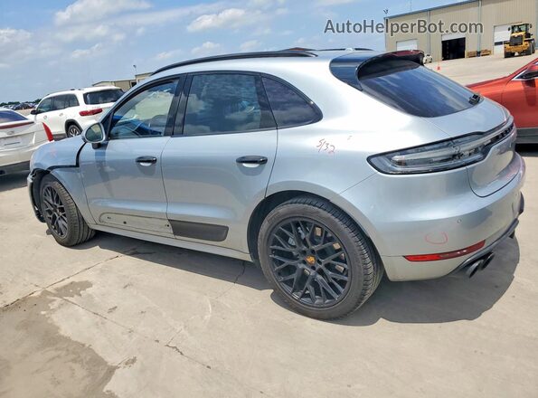 WP1AG2A53MLB51164 2021 PORSCHE MACAN Blue Rear left