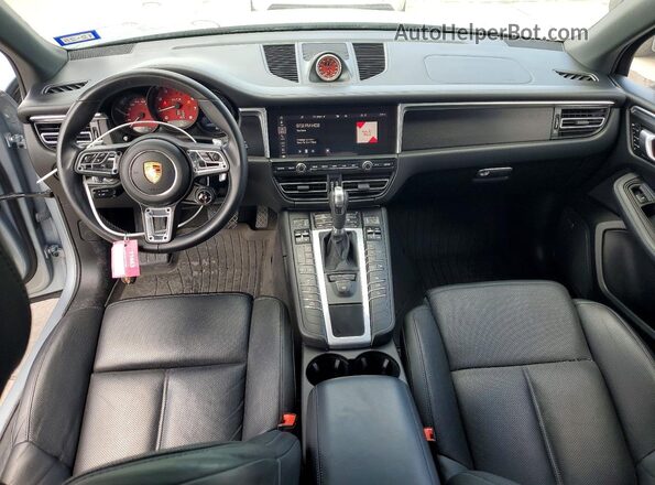 WP1AG2A53MLB51164 2021 PORSCHE MACAN Blue Dashboard view