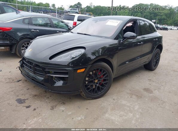 WP1AG2A58MLB50995 2021 PORSCHE MACAN Black Vista tres cuartos delantera izquierda