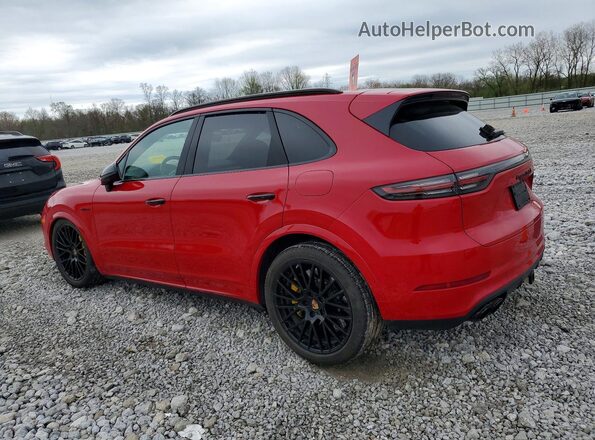 WP1AH2AY6PDA22034 2023 PORSCHE CAYENNE Red Հետևի ձախ