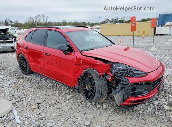 WP1AH2AY6PDA22034 2023 PORSCHE CAYENNE Red Առջևի աջ