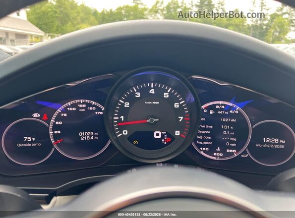 WP1BA2AY1MDA42471 2021 PORSCHE CAYENNE Dark Blue Հետևի նստատեղերի տեսք