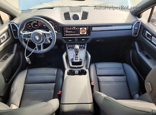 WP1BA2AY8PDA27342 2023 PORSCHE CAYENNE White Առջևի վահանակի տեսք